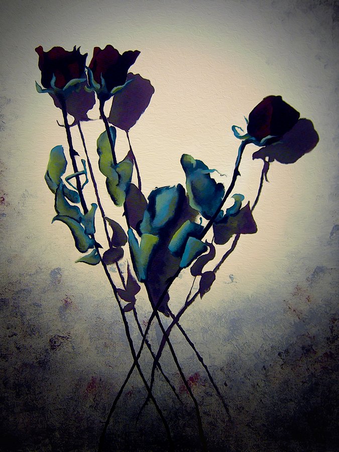 dead roses